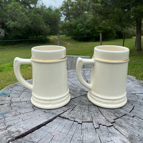 1970’s University of Arkansas Falstaff Beer Mugs - Picture 4 of 6